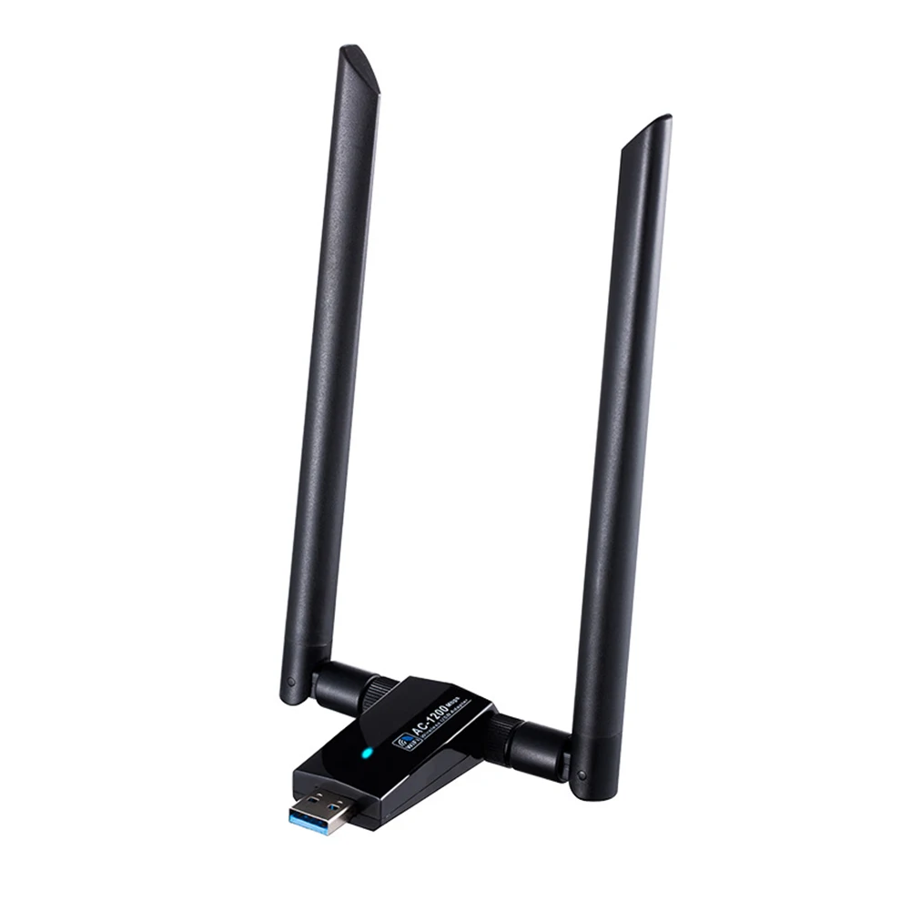 1200M RTL8812AU 2 4 5 8 ГГц двухдиапазонный USB 3 0 WiFi приемник сетевая карта настольный