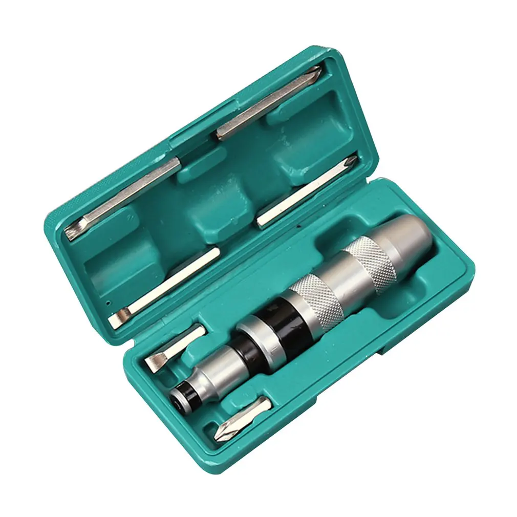 7 шт. Профессиональный портативный ударный шуруповерт набор ручных инструментов