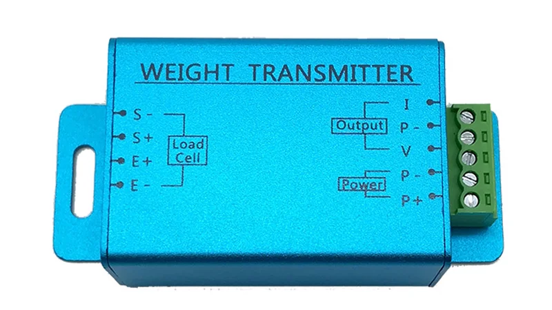 

Transmitter to convert the load cell signal to 0-10V 4-20mA signal Transmitter