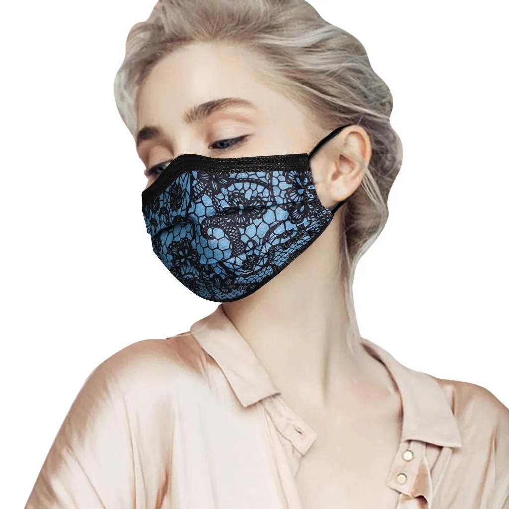 50 шт одноразовые дыхательные аппараты для взрослых Маска лица из нетканого