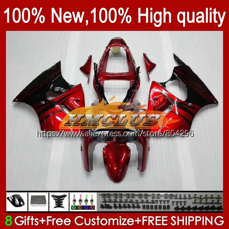 

Корпус ZX636 для KAWASAKI NINJA ZX 6R 636 6 R 2000 2001 2002 72No.10 600CC ZX-6R ZX600 ZX-636 ZX6R Обтекатели с красным пламенем 00 01 02