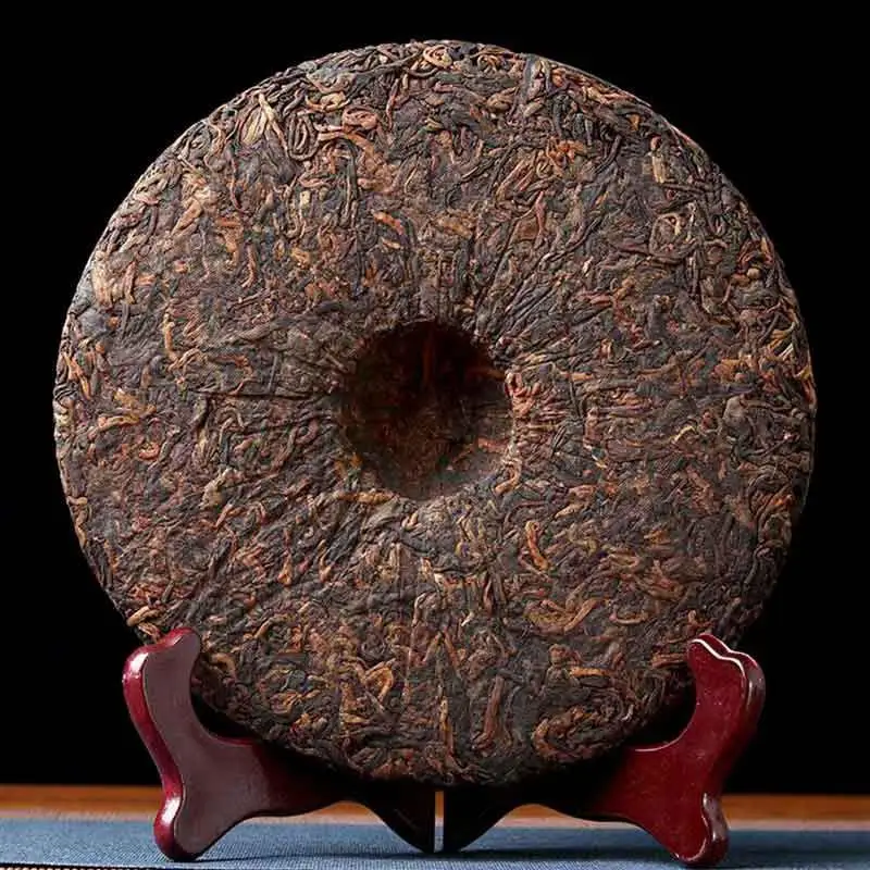 

357g Pu'er Tea Tea Cake Cooked Tea Yunnan Old Banzhang Super Chitsu Pingcha Tea