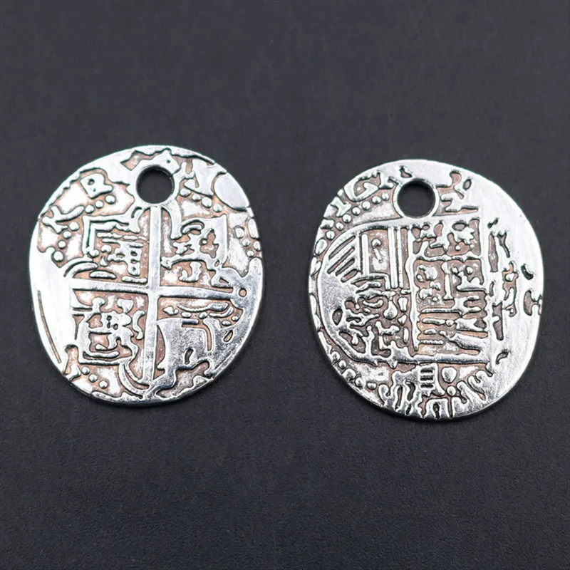 WKOUD 4 шт. посеребренные креативные Ретро очаровательные браслеты с лазерной