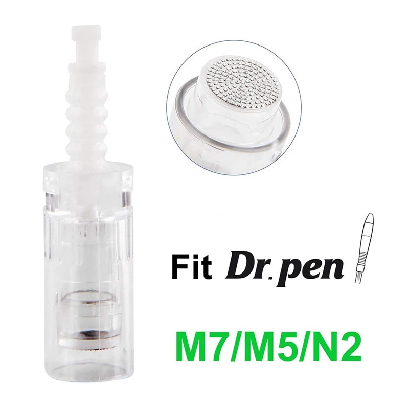 

5pcs Electric Derma Pen Needles Bayonet Nano Round Needle MYM Cartridge For Auto Microneedle Derma Pen Nano Needle Tip Painless