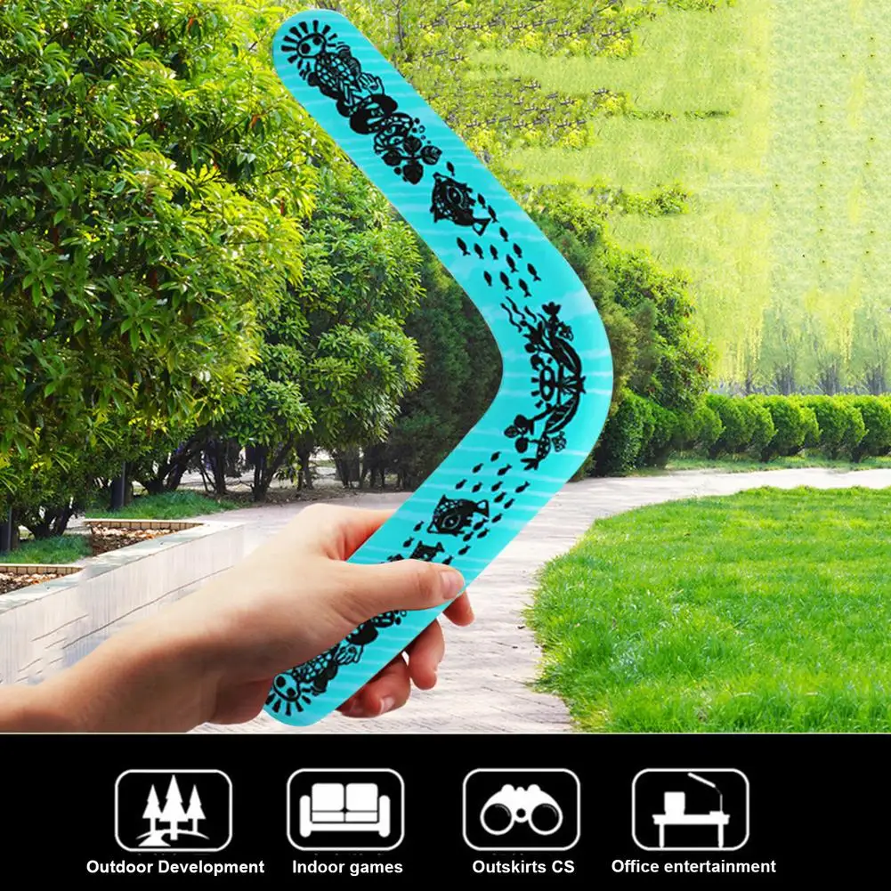 Returning Boomerang Safe Maneuver Dart Fast Catch Flying Toy for Throwers aged 8 to 80 | Спорт и развлечения