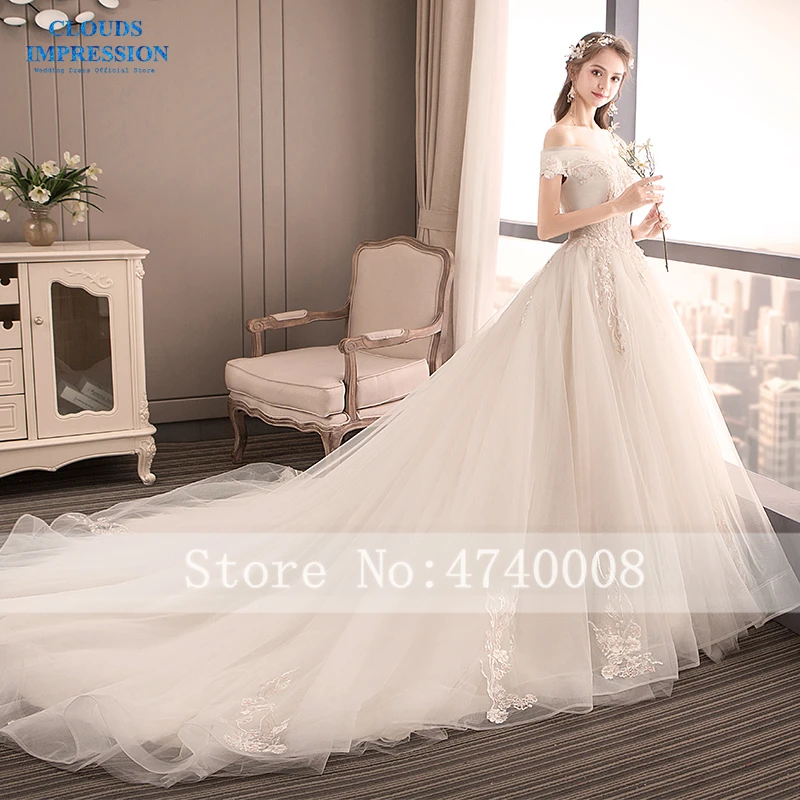 Сексуальное свадебное платье белое для невесты фатиновое размера плюс Vestige de Noiva