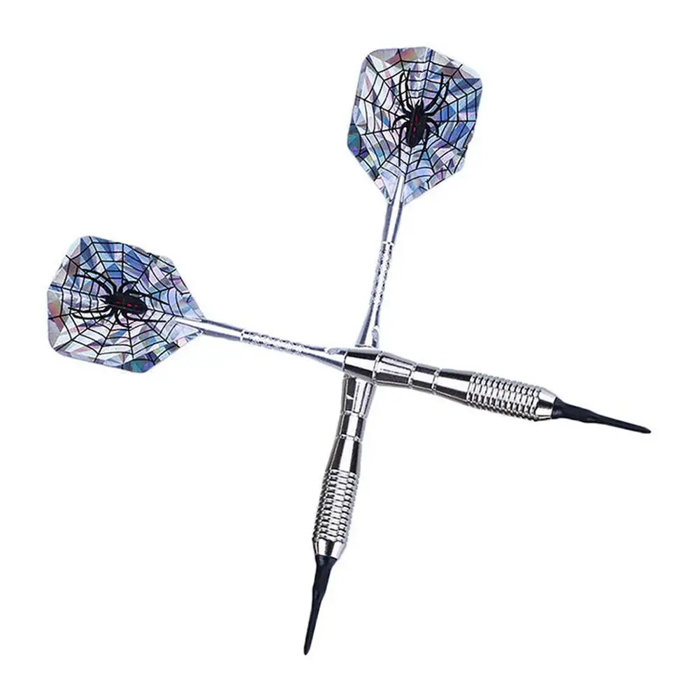 

3pcs Soft Tip Darts 18g Silver-plated Bright Safety Soft Darts Plastic Head