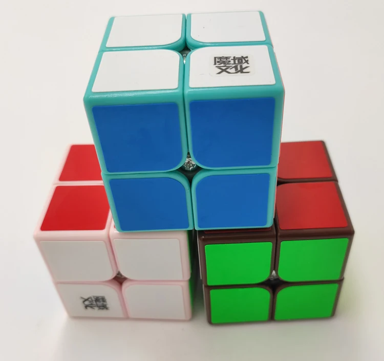 Мою tangpo 2x2 Cube черный/белый/голубой/розовый/кофе/синий/серый Speedcube твист