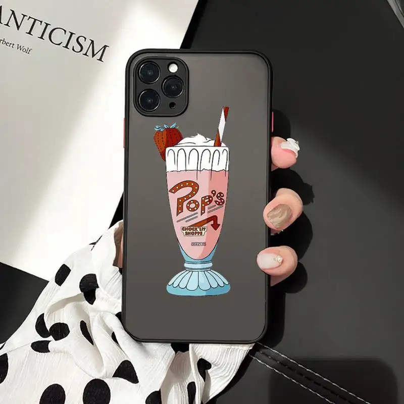 

American TV Riverdale Southside Serpents Phone Cases matte transparent For iphone 7 8 11 12 plus mini x xs xr pro max cover