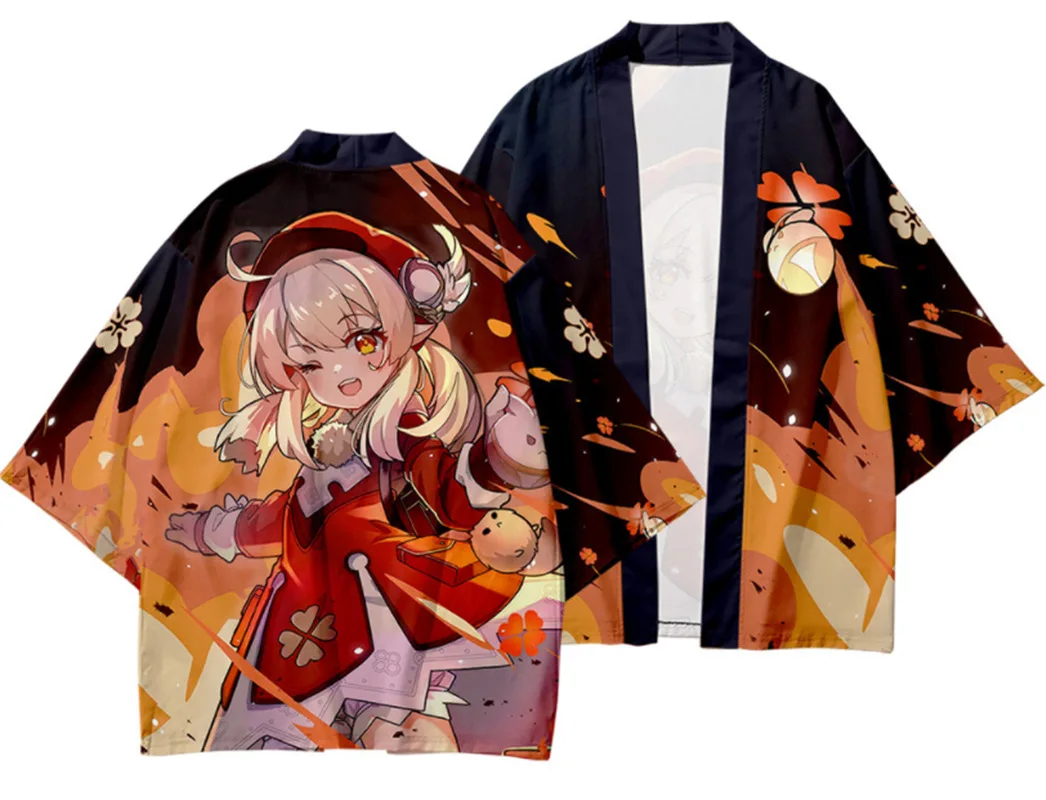 Кимоно для косплея Нового Аниме Genshin