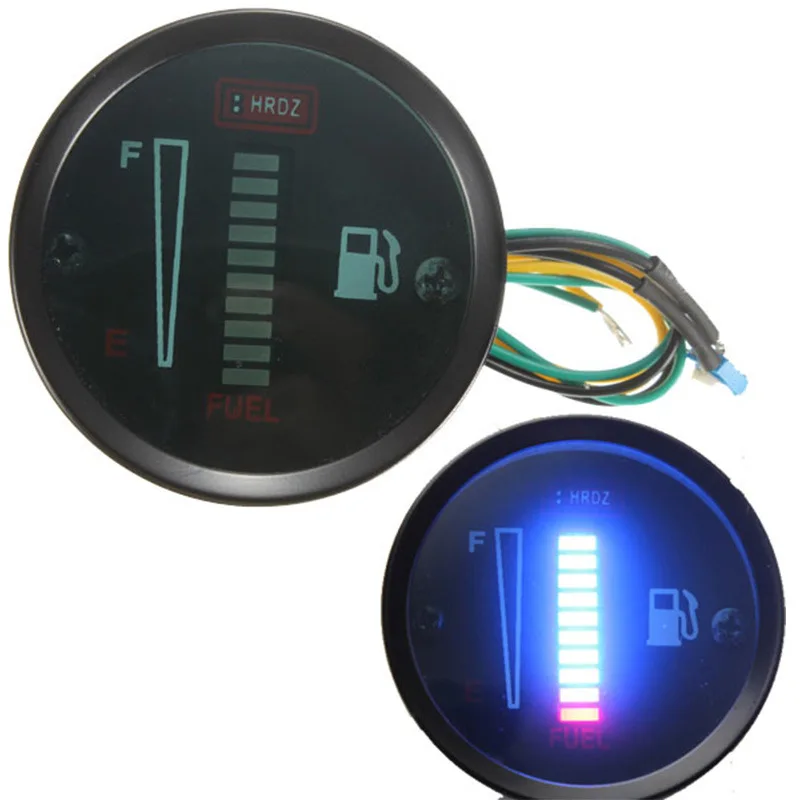 

Car and motorcycle modified meter 52mm2 inch fuel gauge 12V LED fuel gauge