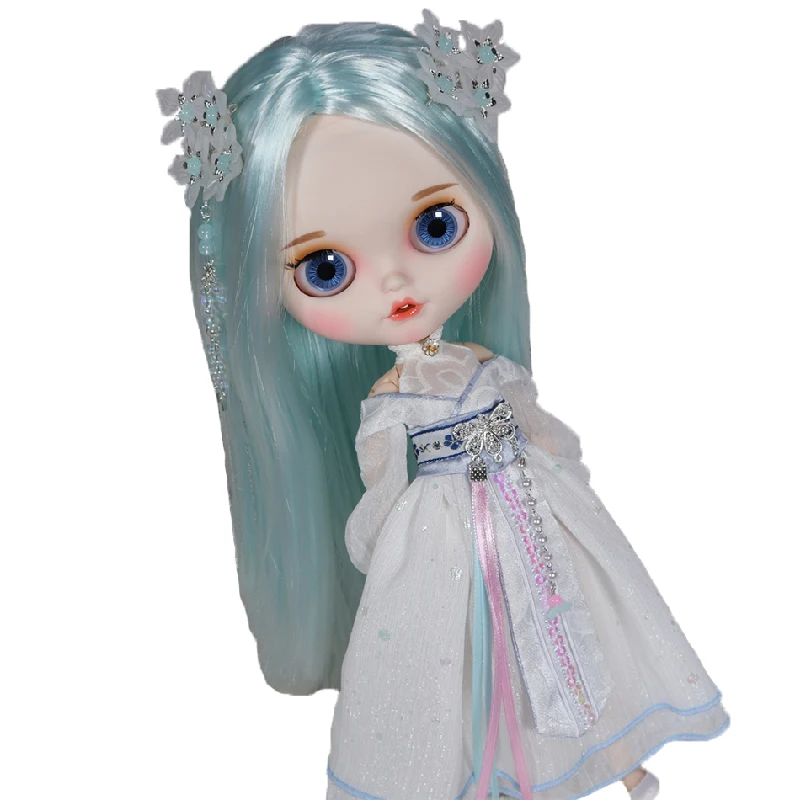 DBS Blyth bjd шарнирное тело 30 см новое матовое лицо белая кожа с одеждой обувью