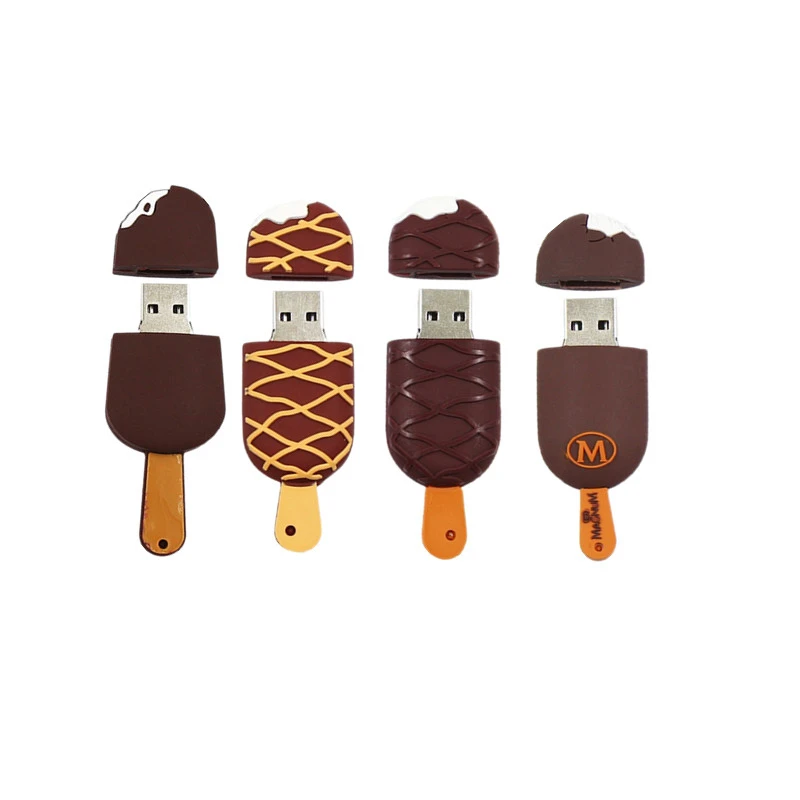 Прекрасный флеш накопитель Usb USB мороженое 4 ГБ/8 ГБ/16 ГБ/32 ГБ/64 г u диск горячий
