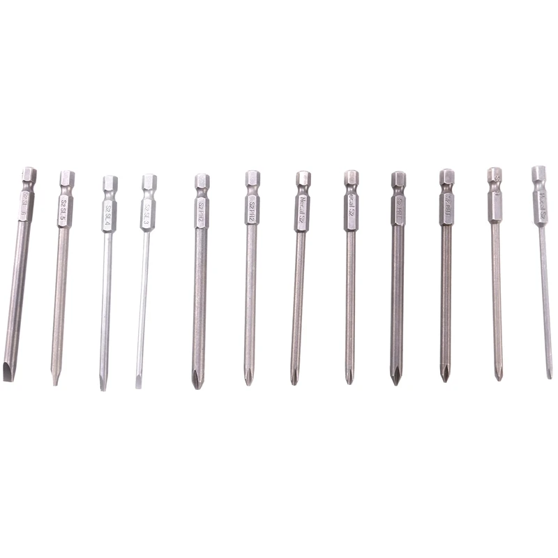 

12-Piece Screwdriver Set with netic Alloy Steel Screwdriver Bit Adapter