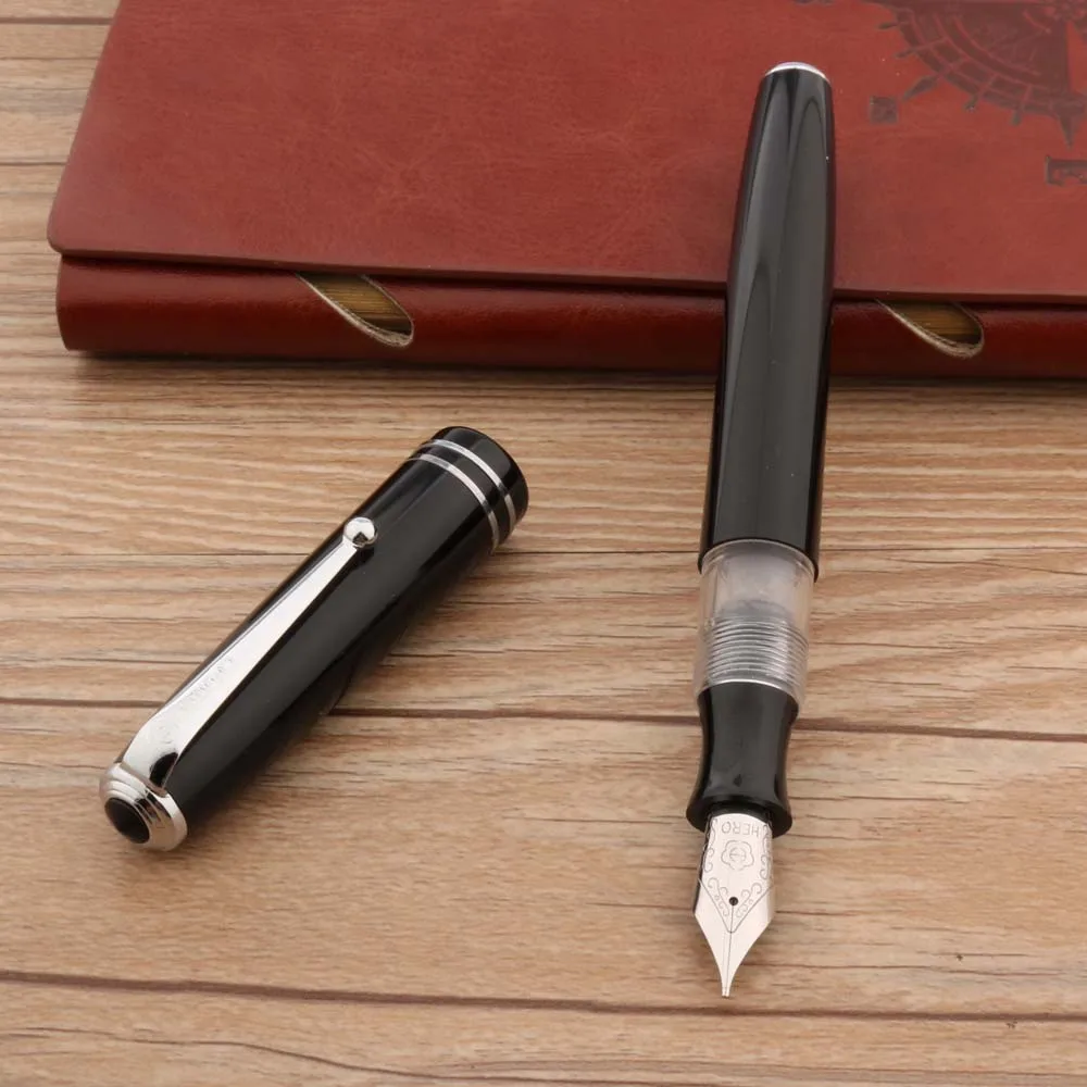 

Перьевая ручка Chouxiongluwei HERO 856 черная