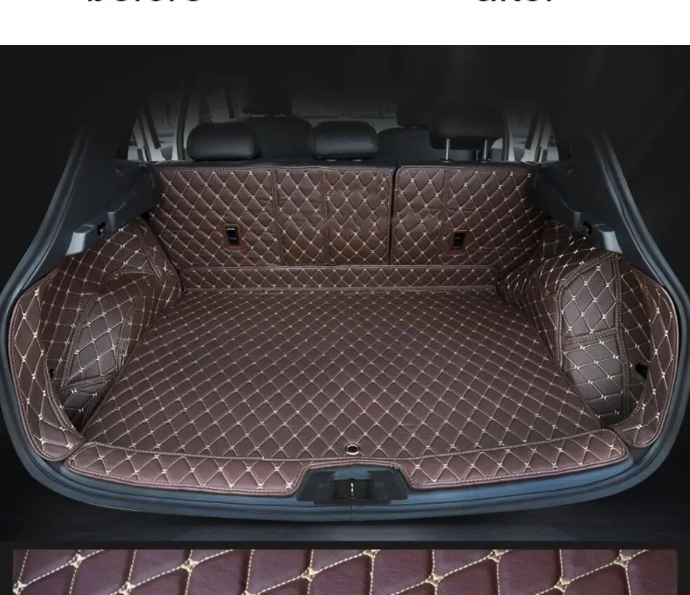 

Кожаный коврик в багажник для Nissan Qashqai Rogue Sport 2020 2019 2018 2017 2016 2015 2014 2013 2012 2011