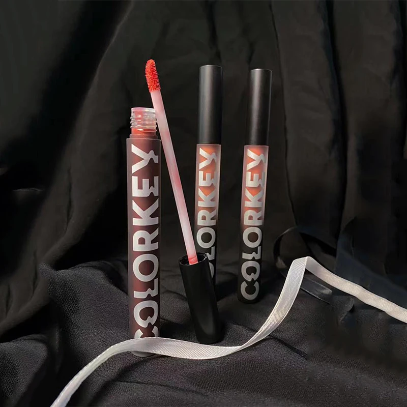 COLORKEY 16 Цвета блестящая жидкая губная помада с зеркальным блеском питают блеск