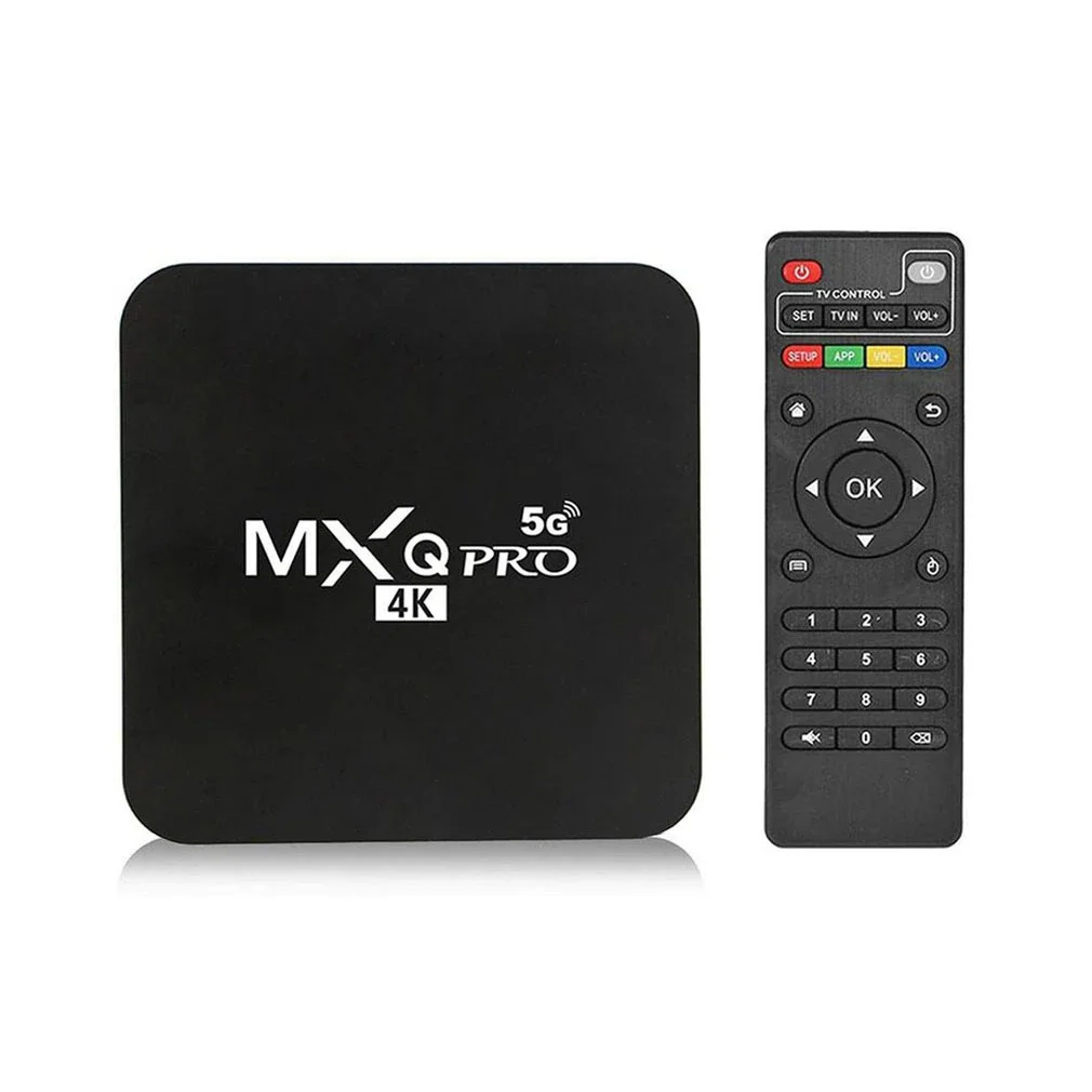 ТВ приставка 4K 1080p Smart TV Box Android Поддержка Ethernet 2 4G WiFi Беспроводная сеть медиаплеер