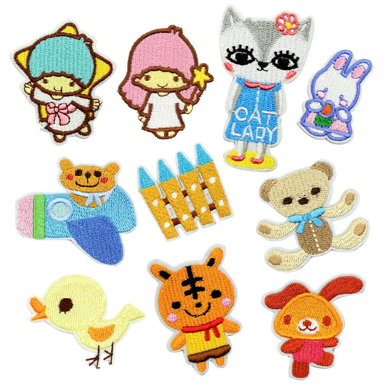 Термонаклейки для одежды с вышивкой Детская заплатка | Дом и сад