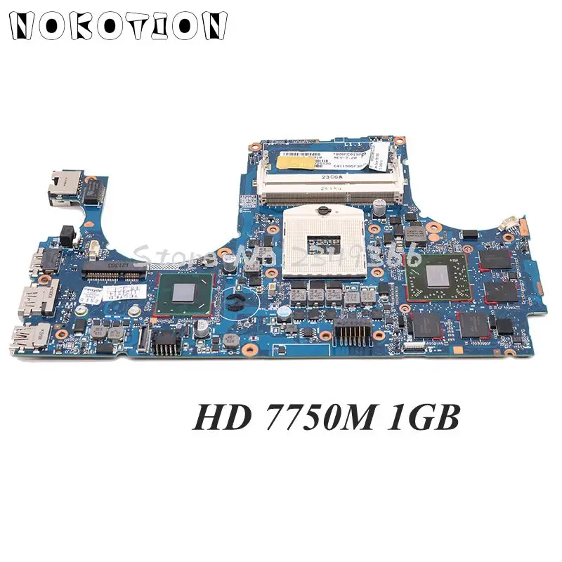 

Материнская плата NOKOTION 679814-001 для ноутбука HP Envy 15-3200, 15-3000, HM76 DDR3 HD 7750M 1 Гб, графика, полный тест