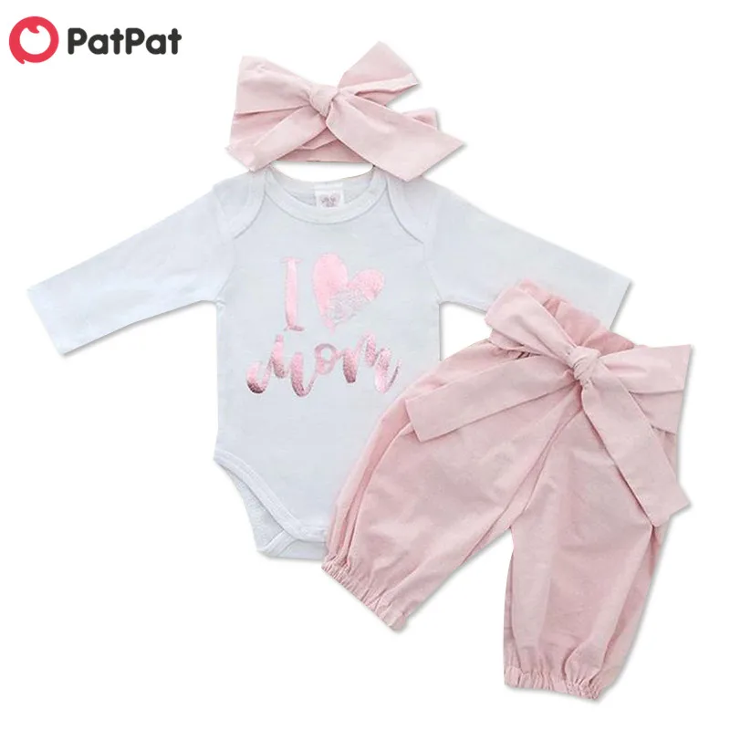 Весенне осенний хлопковый комбинезон с длинным рукавом и надписью для