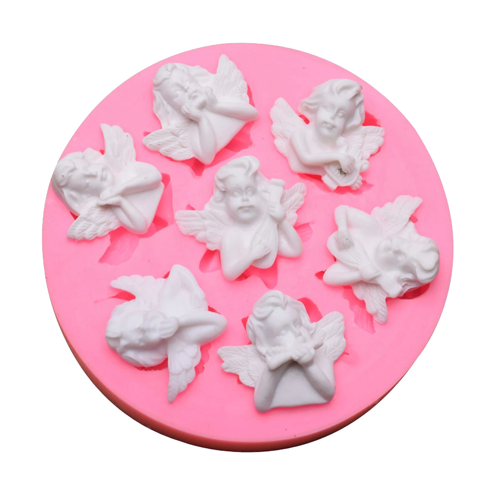 

DIY Baking Mold Angel Baby Different Shapes Silicone Mold Diy Baking Cake Jewelry Epoxy Mold Decorating Tools CH