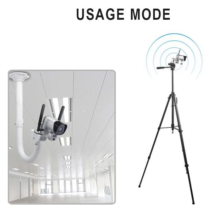 Беспроводная камера видеонаблюдения с Wi-Fi инфракрасная тепловизионная для