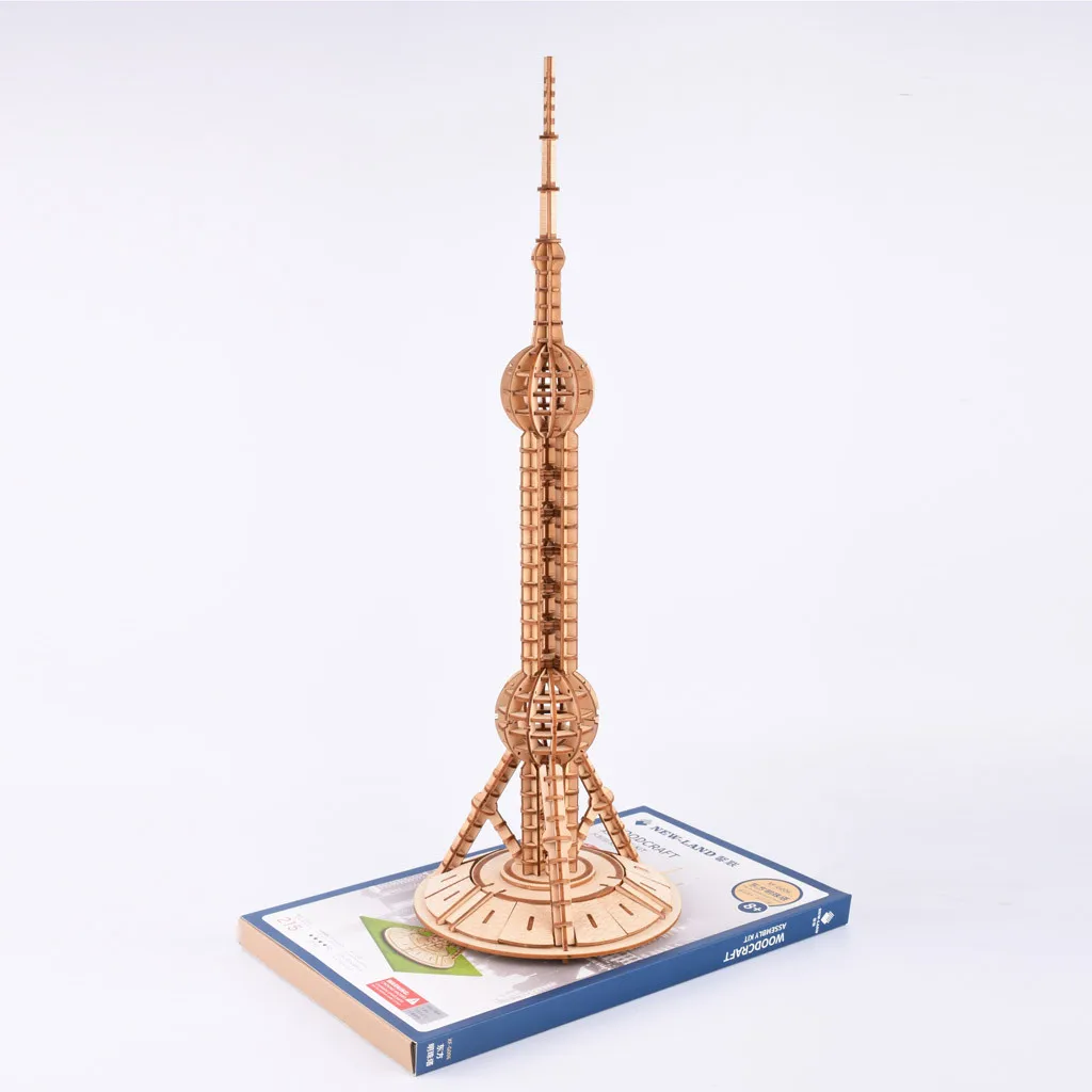 HINST пазл 3d сделай сам деревянная мебель ручная работа миниатюрная коробка
