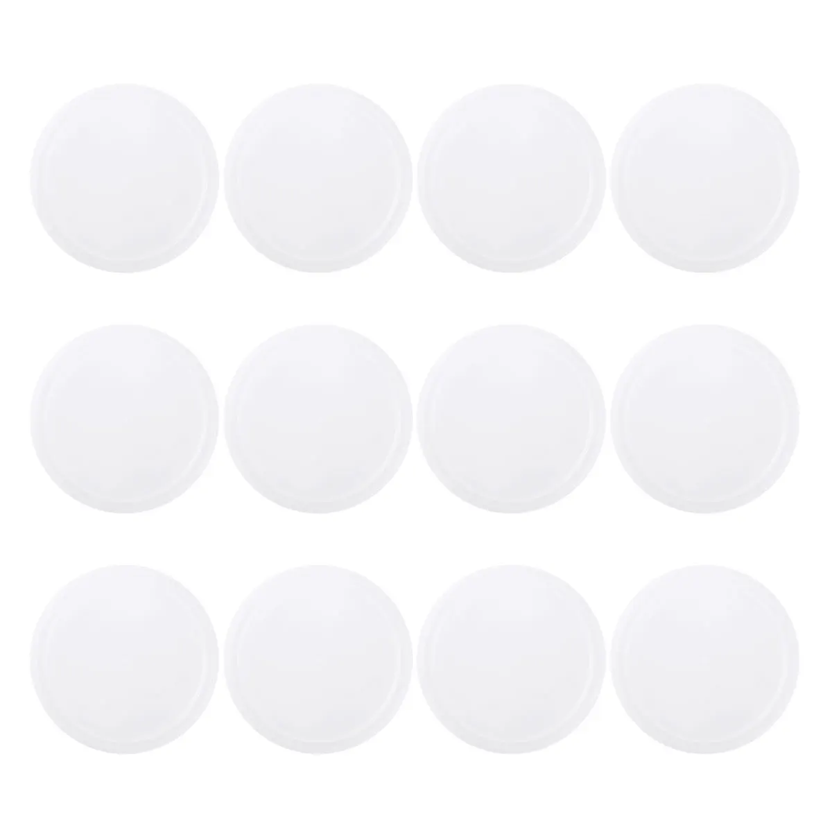 12 банок многоразовые крышки Пластик хранения консервирования Чехлы герметичное