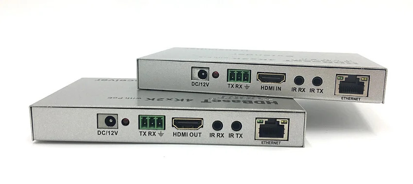 Удлинитель YUOUT 4K HDBaseT 100 м по cat5e/6 3D 4k x 2k Ethernet hdmi удлинитель IR control RS232 с POE |