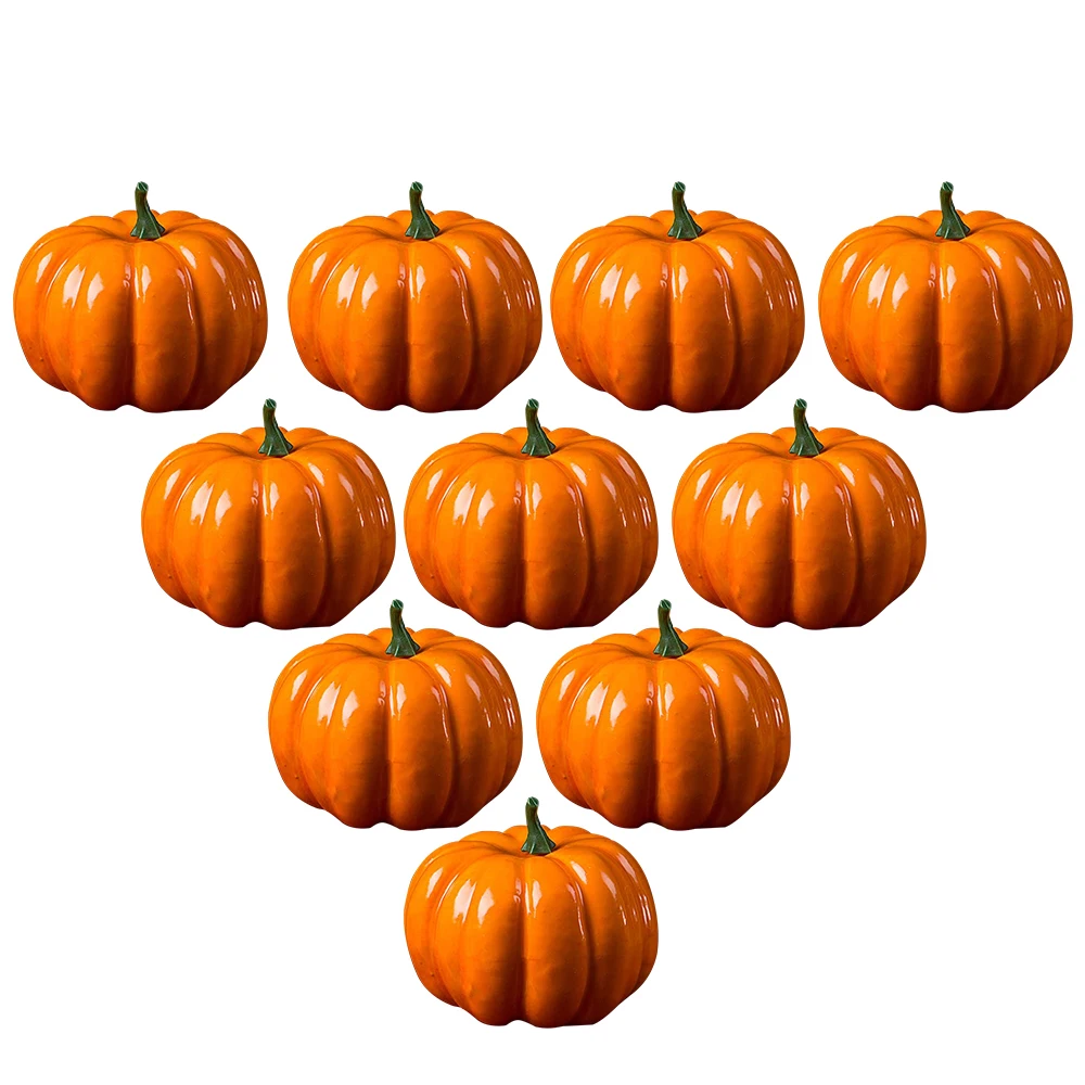 10/12 шт наборы искусственный Декор тыквы кленовый лист домашний декоративный
