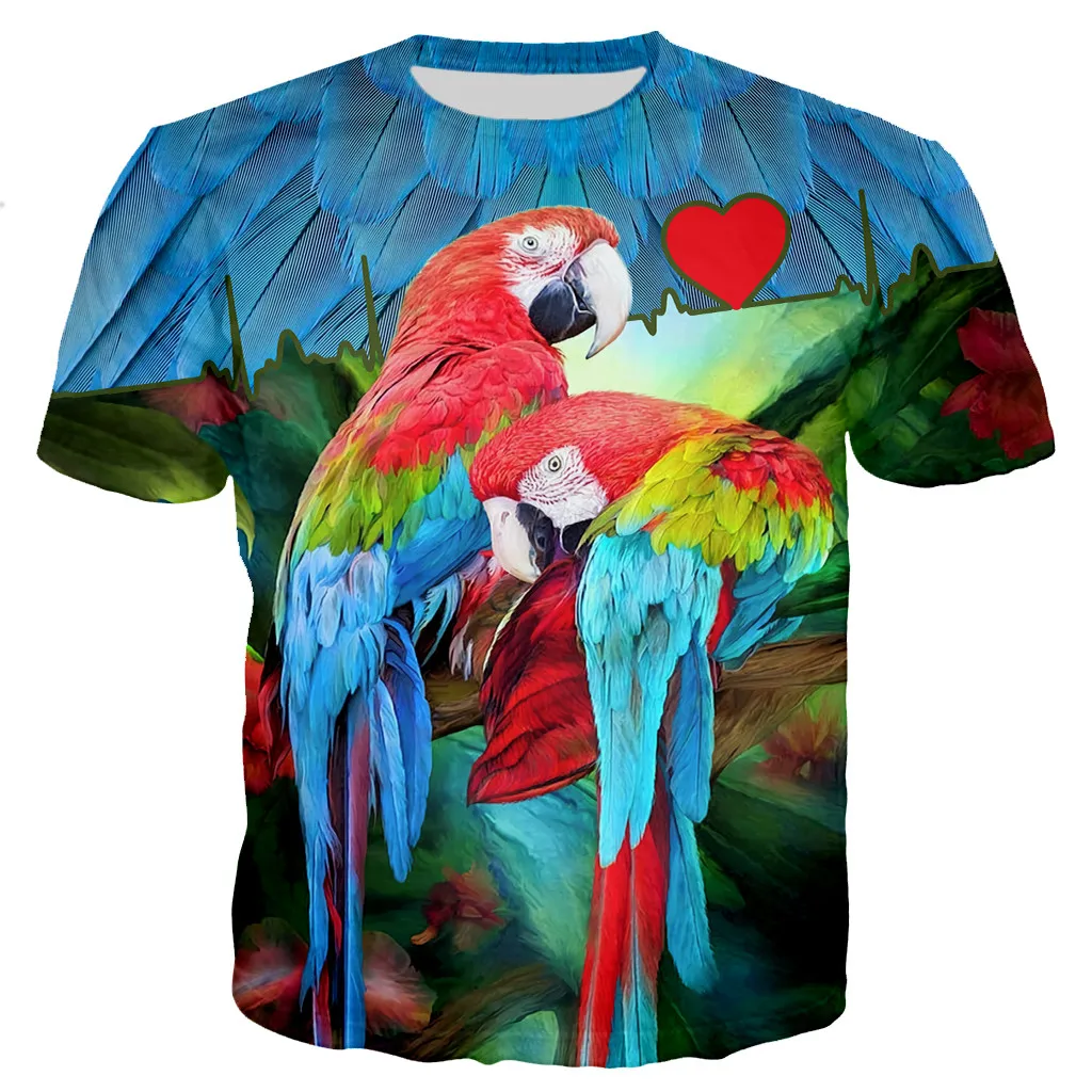 Футболка Мужская/женская с 3D-принтом в стиле кэжуал | Мужская одежда