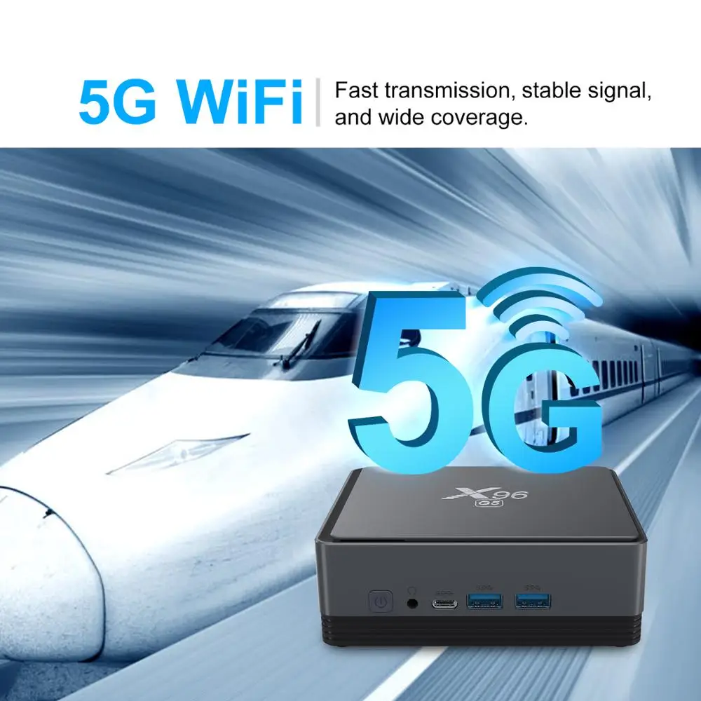 X96 G5 смарт ТВ коробка Windows 10 система двойной WIFI 2 4G/5G bluetooth4.0 1000M Мини приставка X96G5 ПК