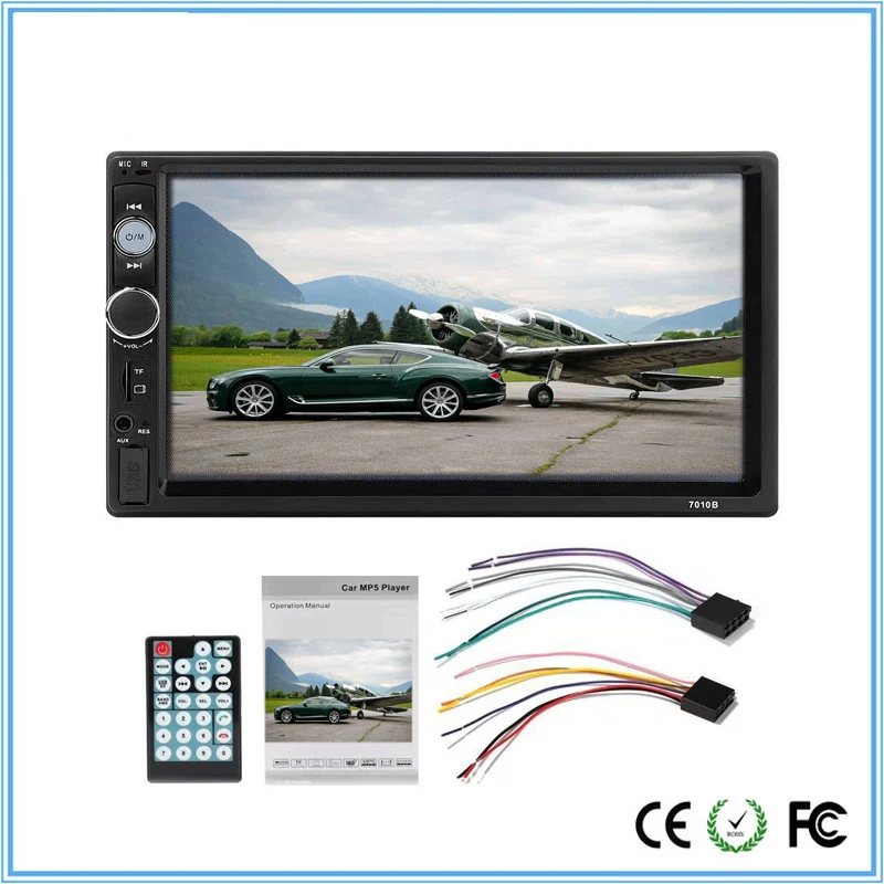Universal 2 din Car Multimedia Player Autoradio 2din Stereo 7&quot Touch Screen Video MP5 Auto Radio Backup Camera | Автомобили и