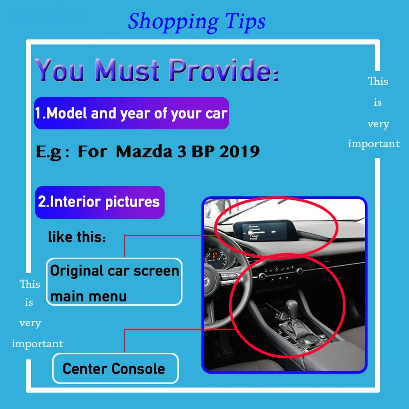 Декодер для камеры переднего и заднего вида Mazda 3 Mazda3 BP 2019 ~ 2020 оригинальная