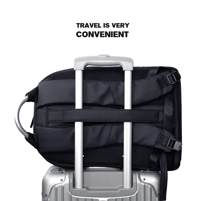 Деловой дорожный рюкзак 17 дюймов деловой для ноутбука водонепроницаемый