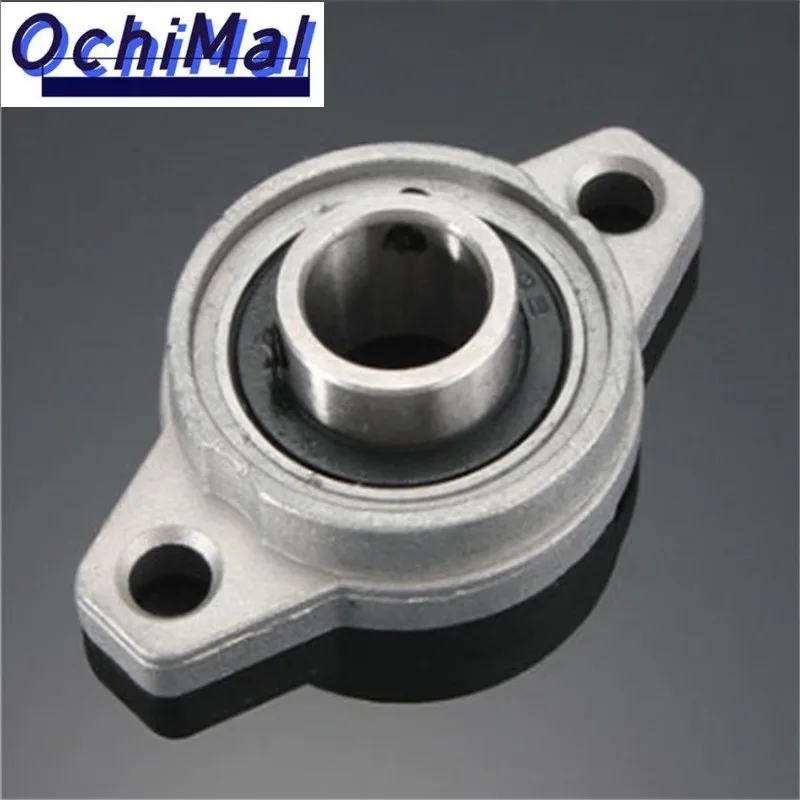 

New Durable 8/10/12/15/17mm Bore Diameter Zinc Alloy Pillow Block Flange Linear Bearing KFL Series CNC