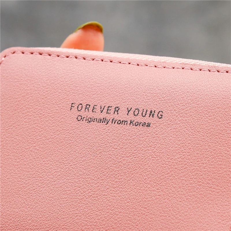 

Zipper Lovely Leather Wallets New Women Wallet Fashion Girls Change Purse Money Coin Handbag Card Holders Wallets Carteras Femme