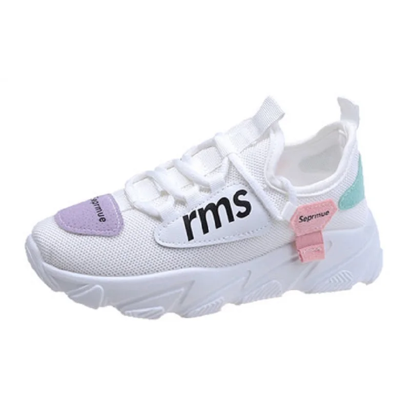 

Natascha Women's Shoes Fashion Wild Student Casual Sports Shoes New Spring/autumn Breathable Round Toe Flat With Platform