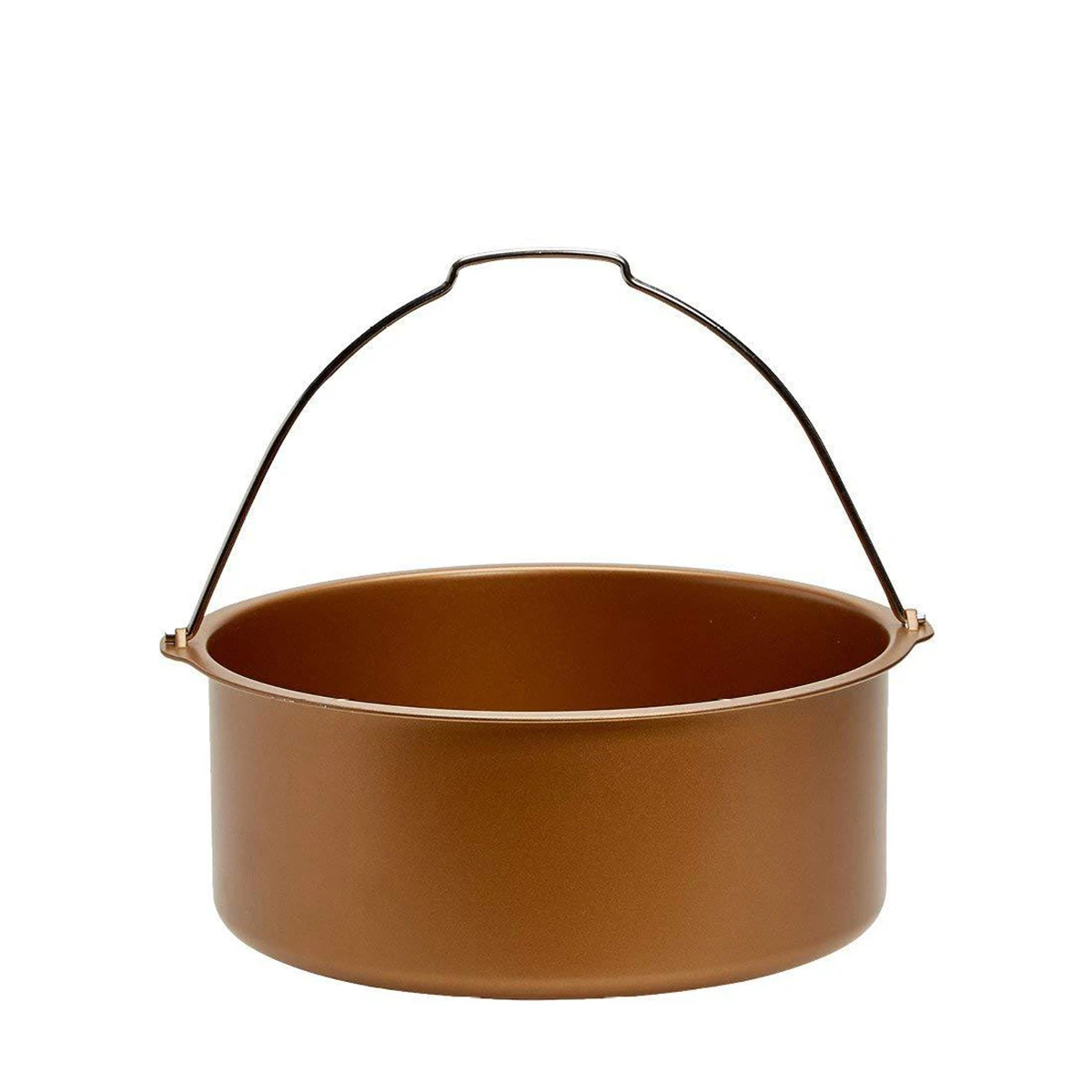 Железная корзина для фритюрницы цилиндрическая антипригарная сковорода поднос