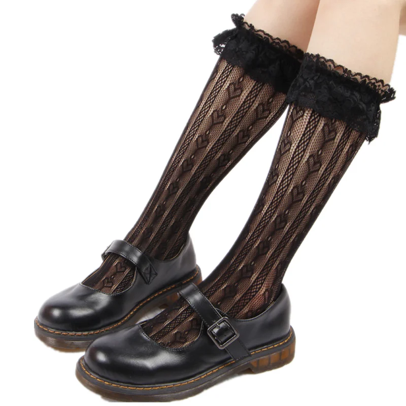 

Гольфы женские, кружевные, в стиле аниме, для косплея