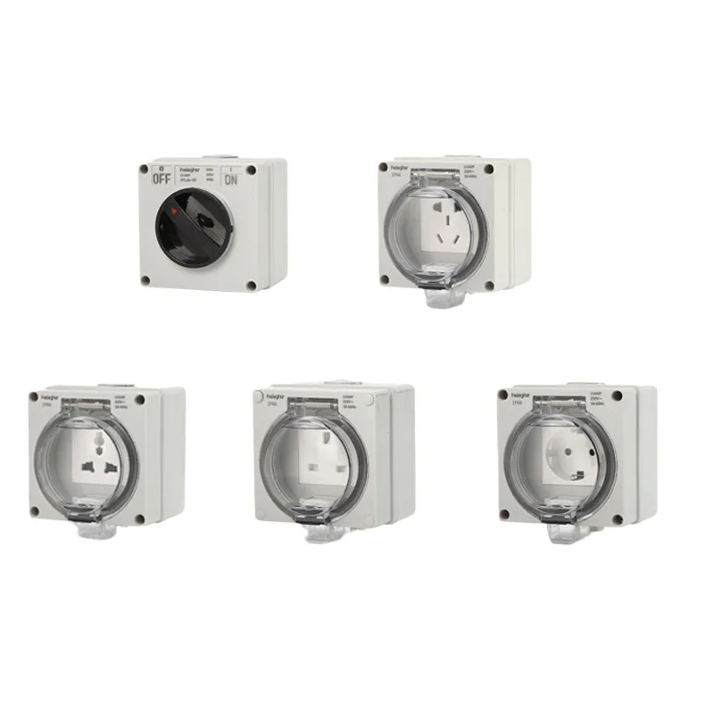 

IP66 outdoor waterproof and rainproof switch socket box gardening park