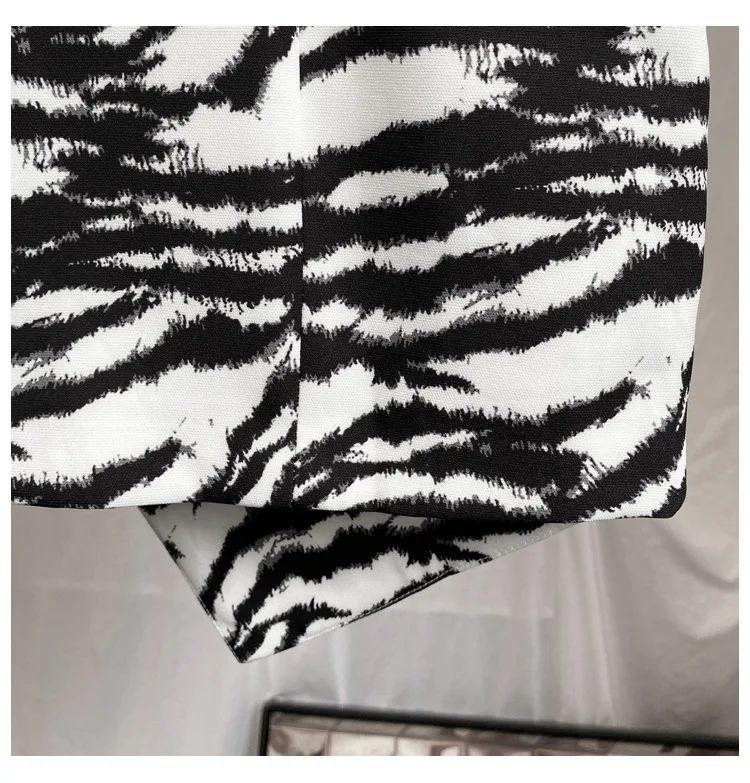 

Fashionable Leopard Print Skirt for Women 2021 Summer High Waist Slimming Irregular Hip Skirt Temperament Streetwear Mini Skirt