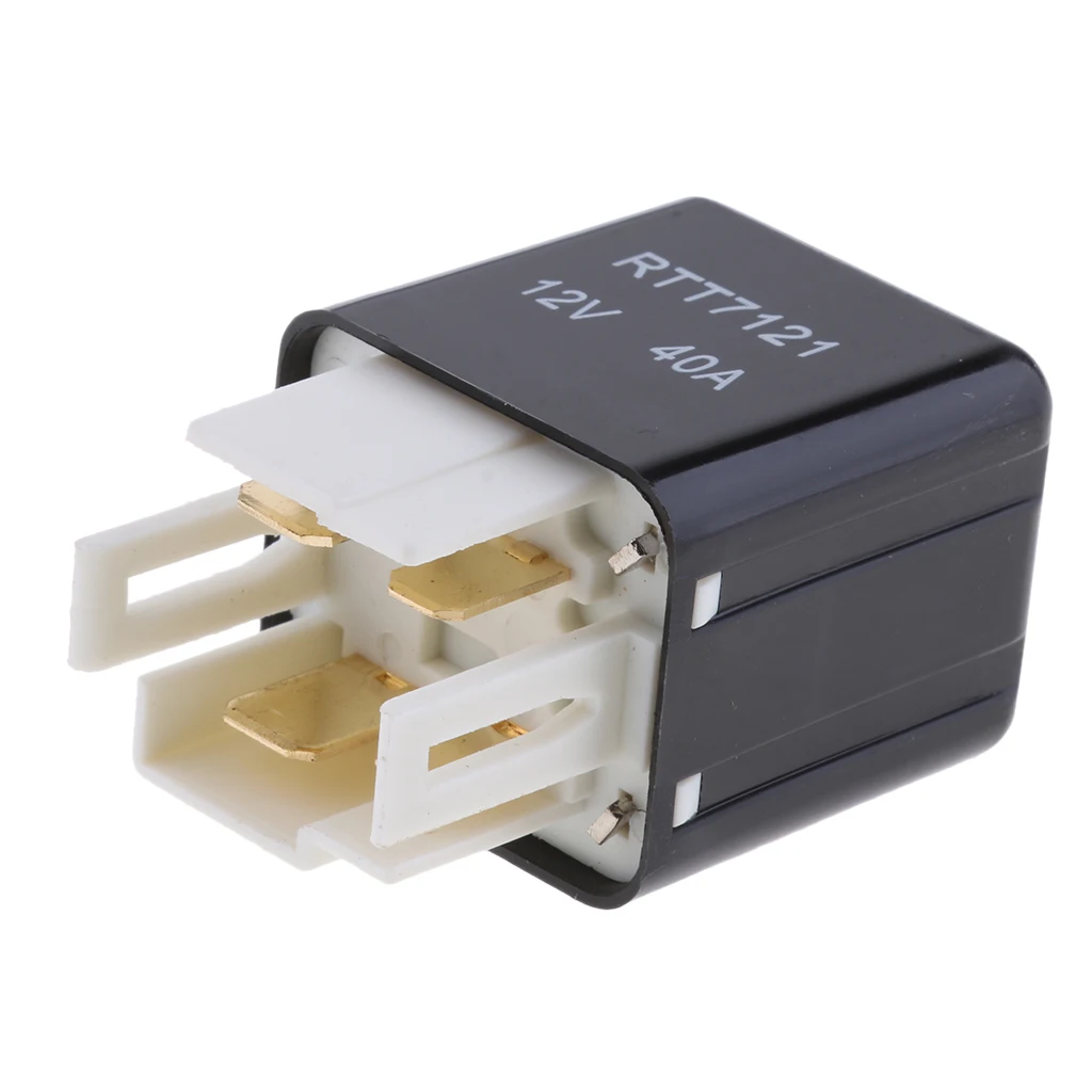 MagiDeal 4 Pins 12V 40A High Power Relay Fits For Toyota Hyundai Jinbei |