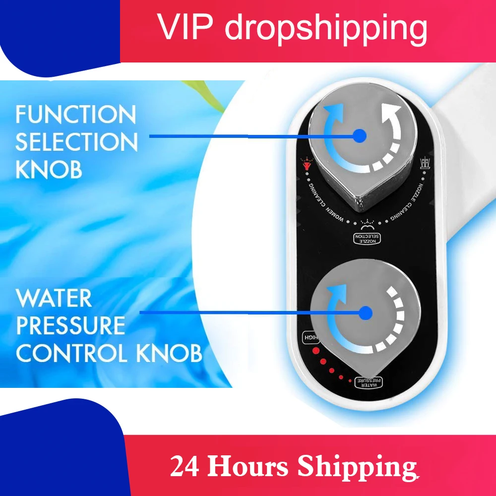 Биде неэлектрическое горячее и холодное биде сиденье для унитаза распылитель