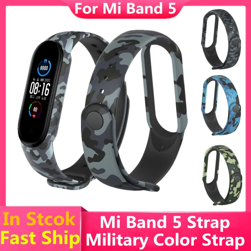 Кожаный ремешок YUEDAER для Mi Band 5 на запястье с металлическим корпусом Xiaomi Mi5 мужской