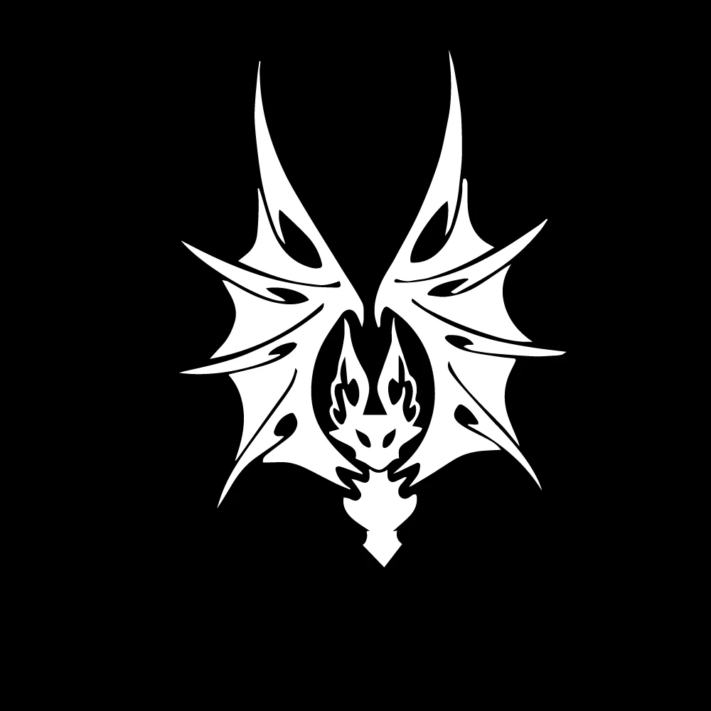 

16cmx12cm Funny bat Vinyl Car stickers Decals Motorcycle Accessories Car-Window Decorative Goods PVC