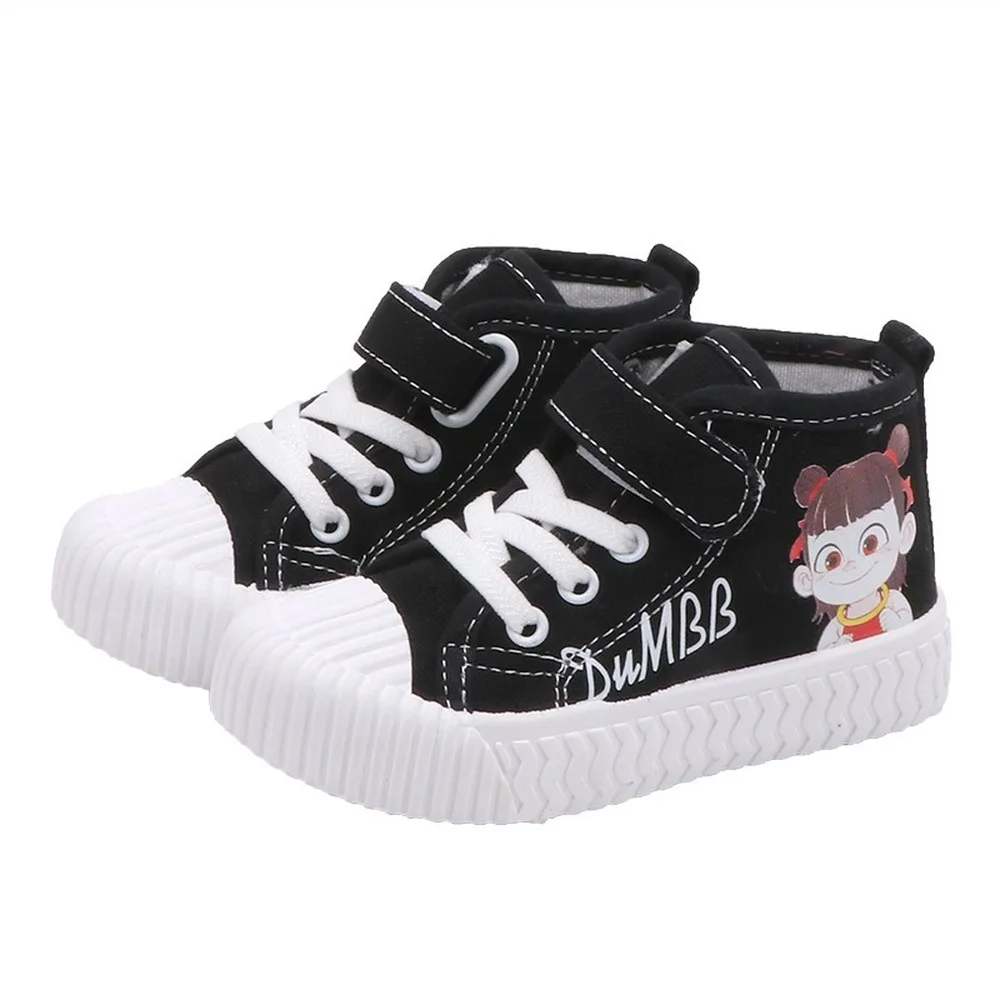 Spring Autumn Children Casual Shoes Boys Girls Sport Breathable Sneakers Baby Child Print Canvas | Детская одежда и обувь