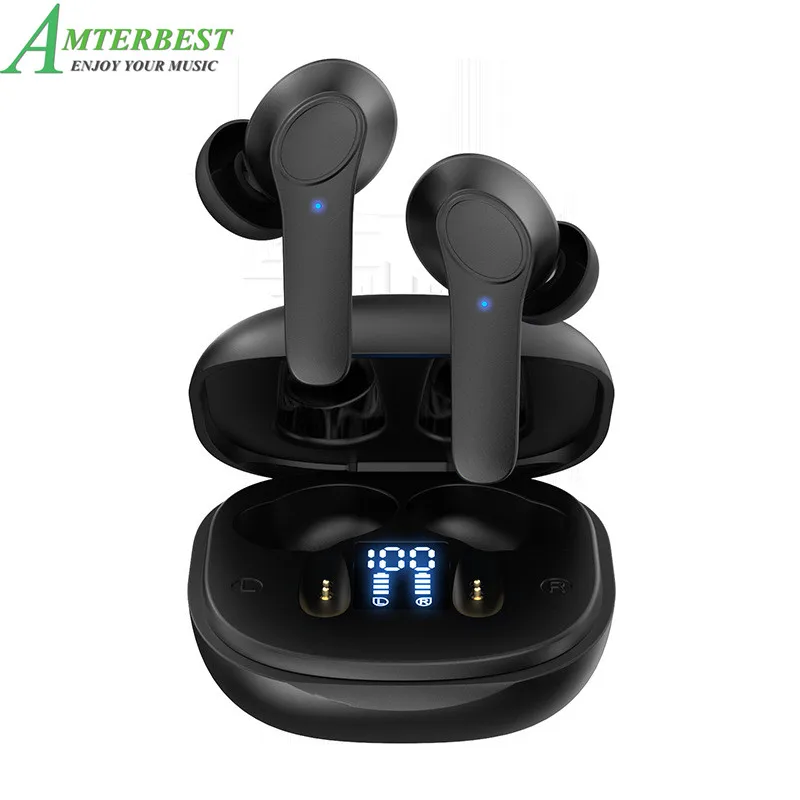 

TWS-наушники AMTERBEST B11 с поддержкой Bluetooth и микрофоном