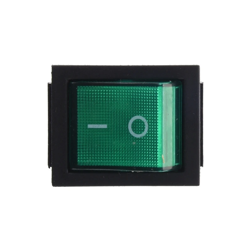 10 шт. X фонарь вкл/выкл клавишный переключатель для лодки SPST и 5X зеленый свет с